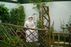 Miss Matty on our stand at the RHS show Tatton Park